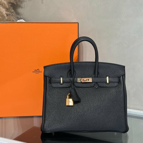 HERMES Birkin 25 - 黑玫瑰金 Z