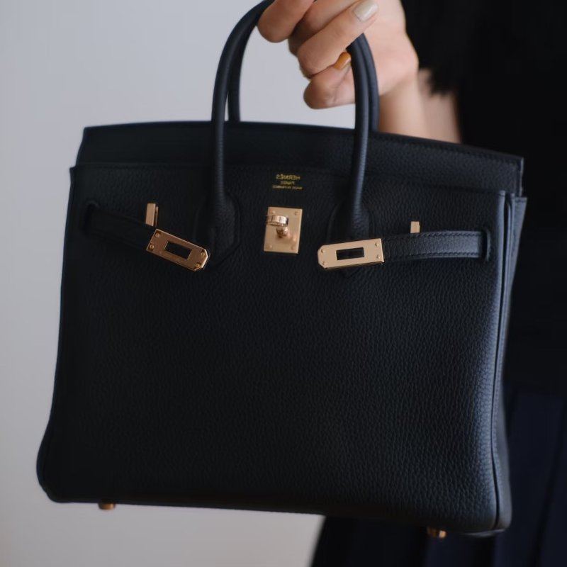 HERMES Birkin 25 - 黑玫瑰金 Z-10