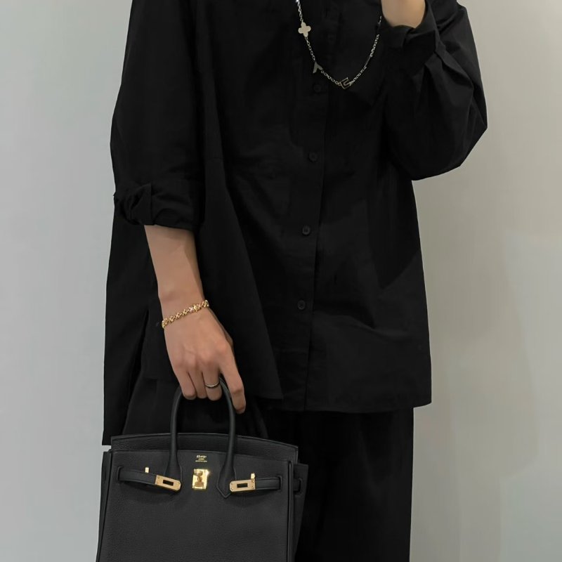 HERMES Birkin 25 - 黑玫瑰金 Z-11