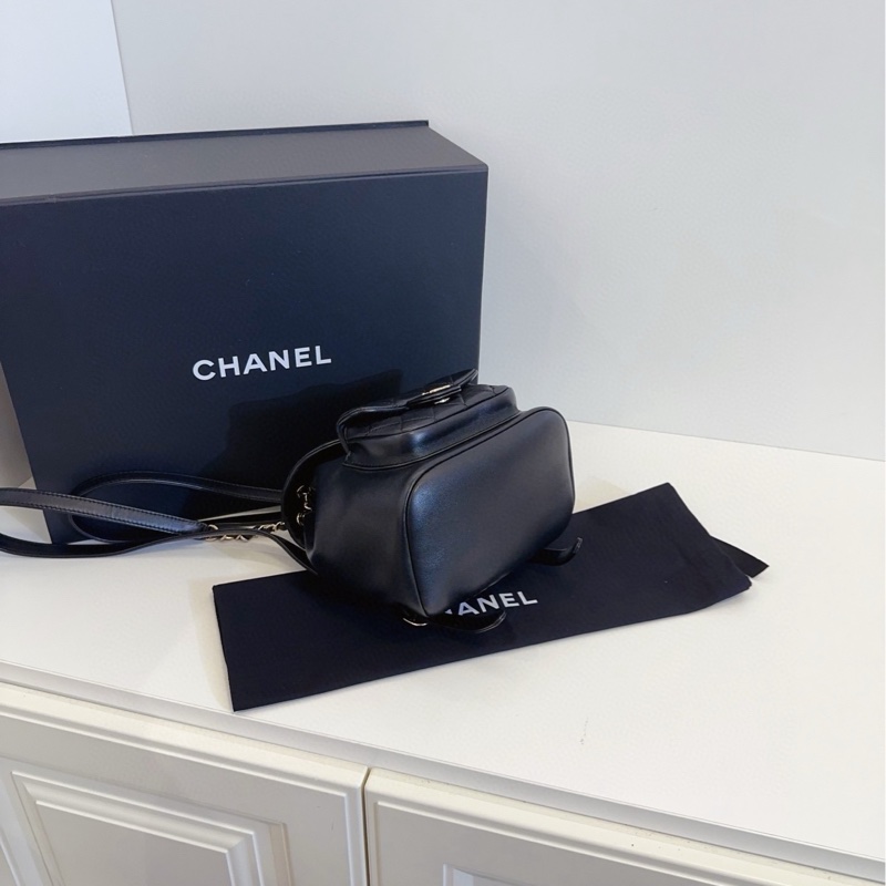 【99新🆕】Chanel 芯片黑金duma 雙肩包-3
