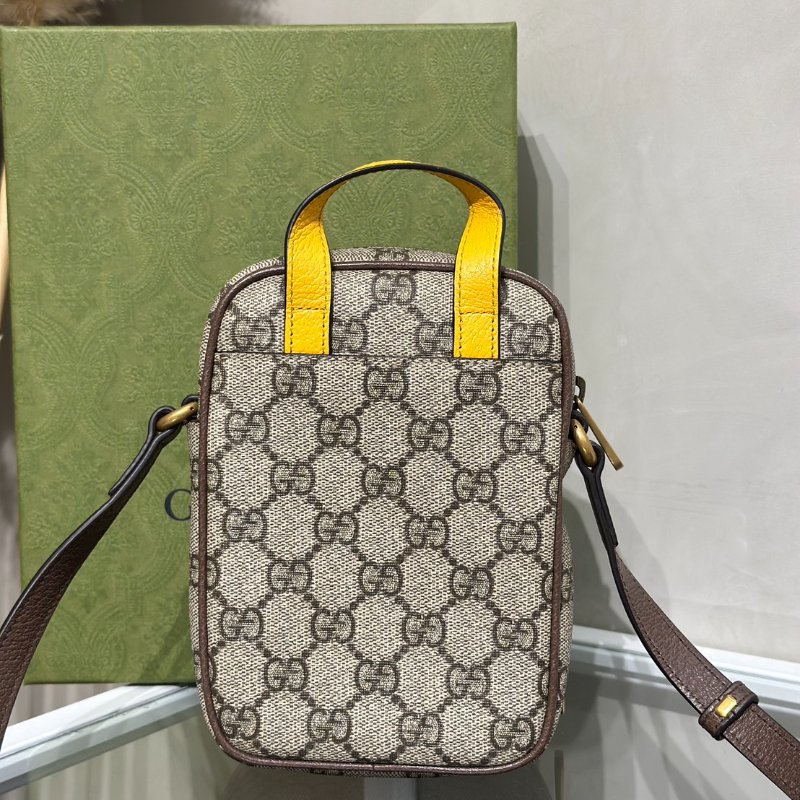 GUCCI Neo vintage supreme老花斜背包-4
