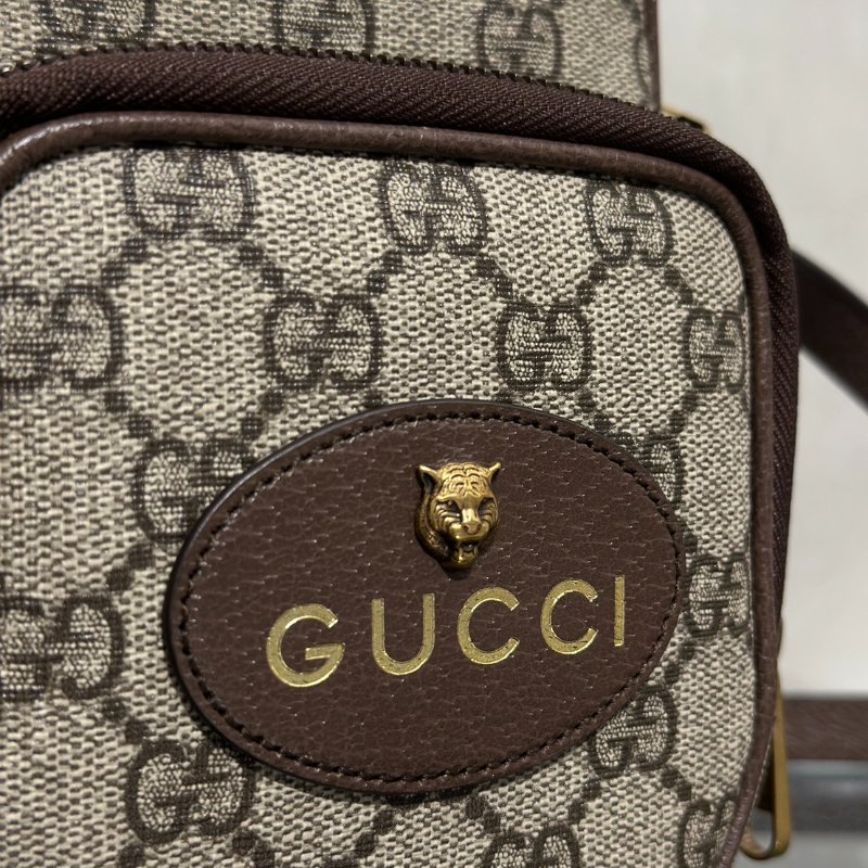 GUCCI Neo vintage supreme老花斜背包-5
