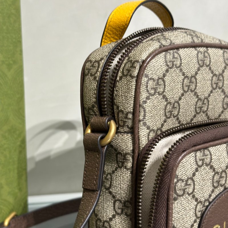 GUCCI Neo vintage supreme老花斜背包-9