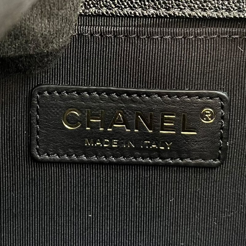 【美收精品】CHANEL黑金色肩背包 5-219-11