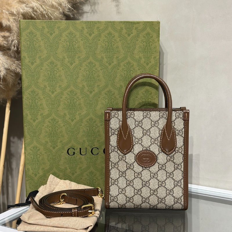 GUCCI Mini tote - 烏木-11