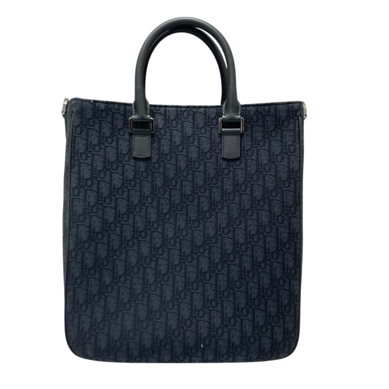 DIOR 迪奧 SADDLE TOTE BAG 手提包/側背包 荖花 黑色-1