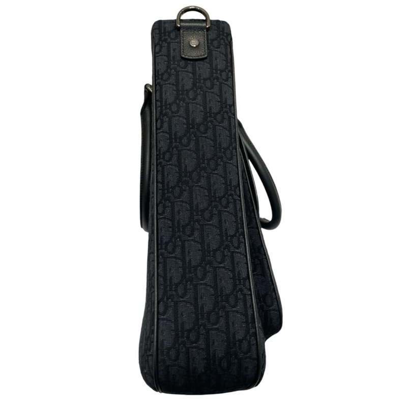 DIOR 迪奧 SADDLE TOTE BAG 手提包/側背包 荖花 黑色-2