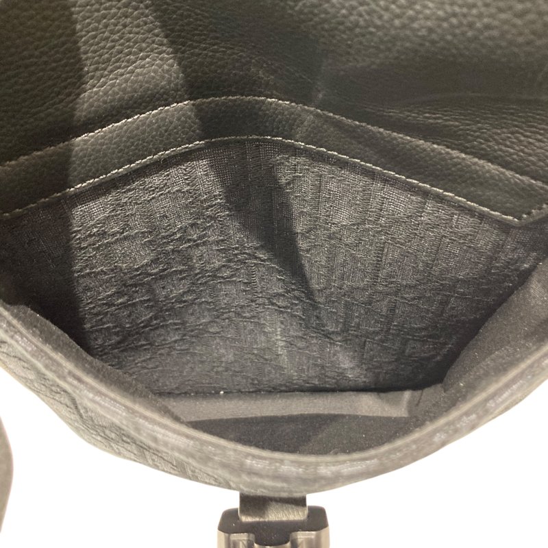 DIOR 迪奧 SADDLE TOTE BAG 手提包/側背包 荖花 黑色-12