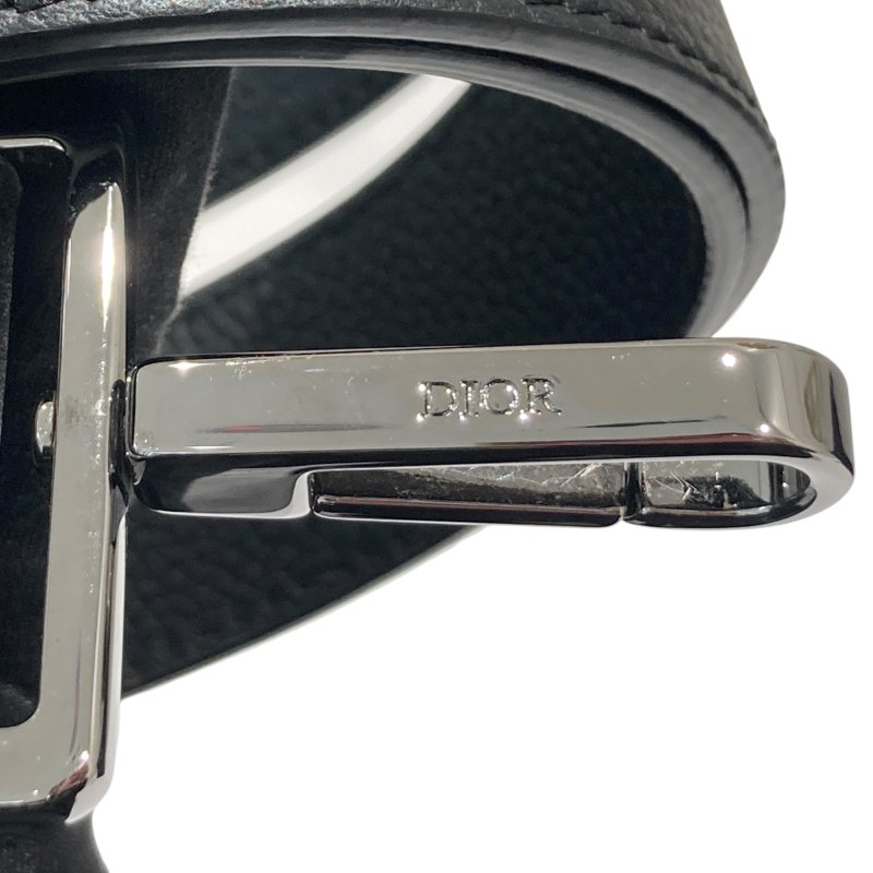 DIOR 迪奧 SADDLE TOTE BAG 手提包/側背包 荖花 黑色-21