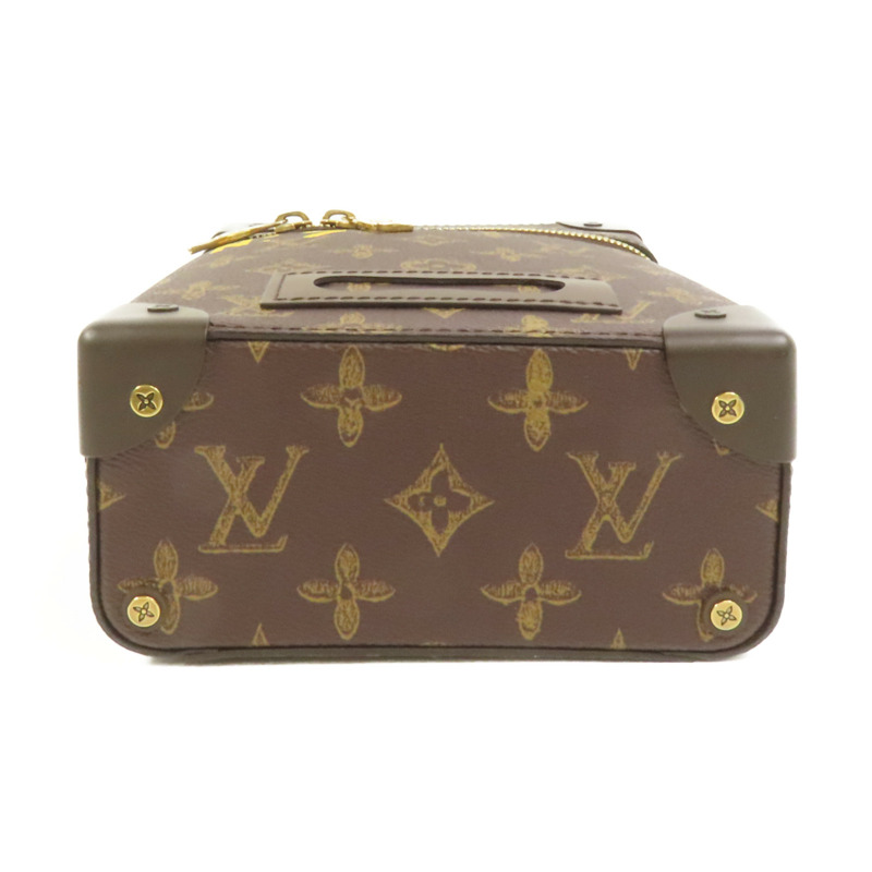 LOUIS VUITTON Monogram Vertical Box Trunk金扣手挽肩背兩用袋-3