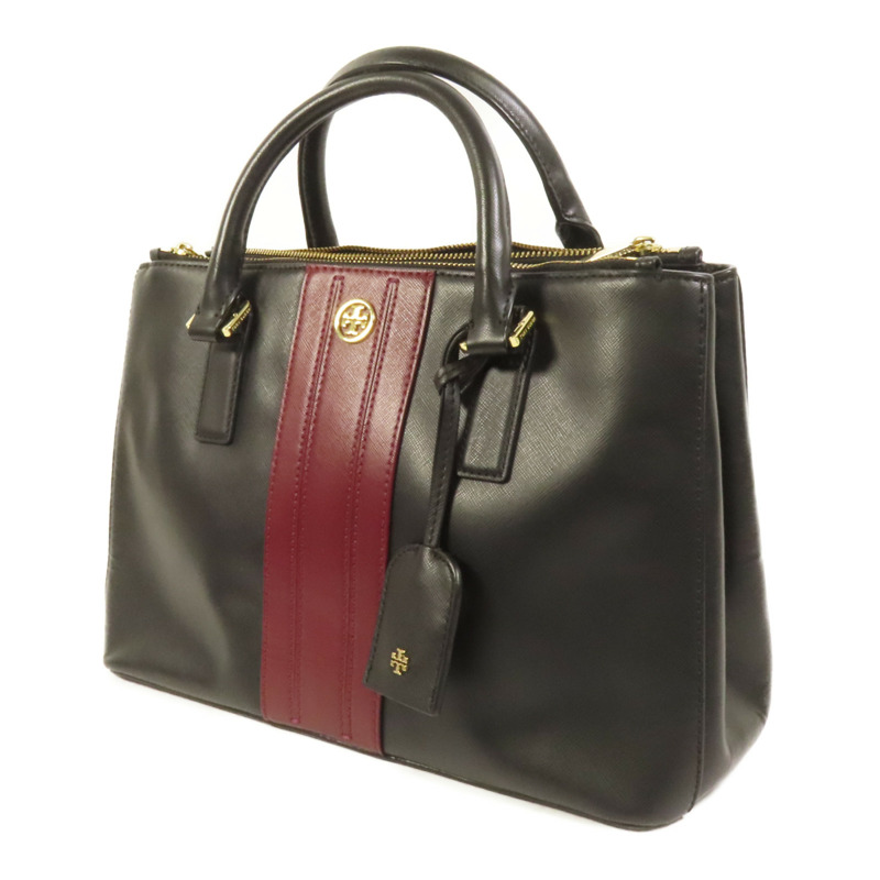 Tory Burch 牛皮皮革Robinson Double Zip Tote金扣手挽肩背兩用袋-2