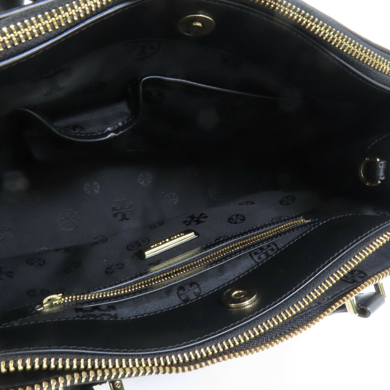 Tory Burch 牛皮皮革Robinson Double Zip Tote金扣手挽肩背兩用袋-4