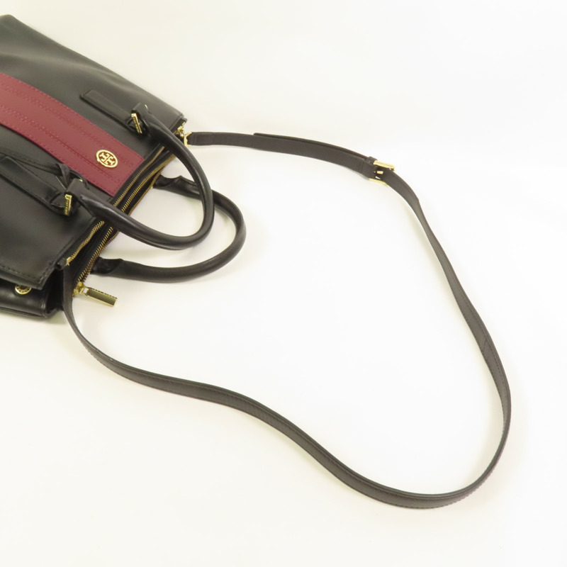 Tory Burch 牛皮皮革Robinson Double Zip Tote金扣手挽肩背兩用袋-5