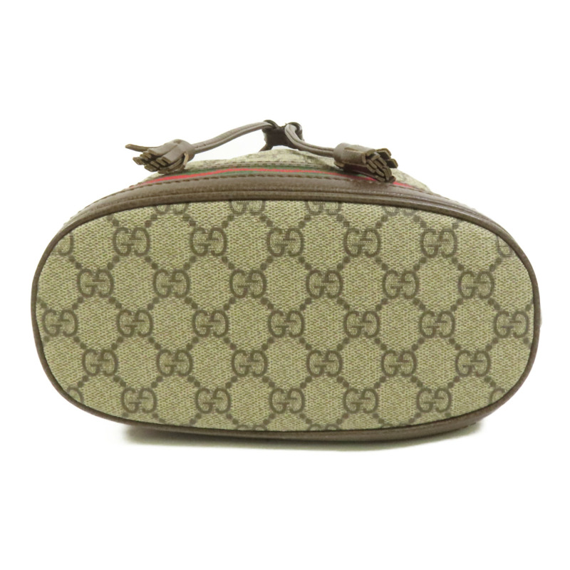 GUCCI 塗層帆布Ophidia GG Bucket Bag金扣手挽肩背兩用袋-3