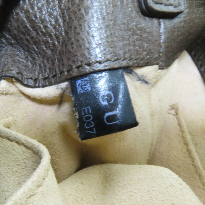 GUCCI 塗層帆布Ophidia GG Bucket Bag金扣手挽肩背兩用袋-9