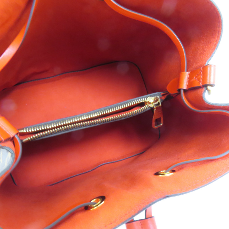 LOUIS VUITTON Monogram Neo Noe Bucket Bag金扣肩背袋Coquelicot-5