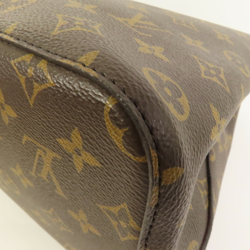 LOUIS VUITTON Monogram Neo Noe Bucket Bag金扣肩背袋Coquelicot-13