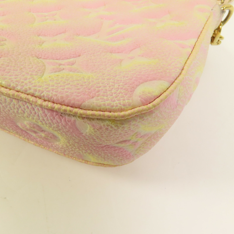 LOUIS VUITTON Monogram Empreinte Multi Pochette Accessoires手挽肩背兩用袋-11
