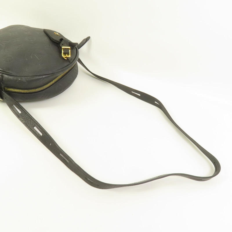 LOUIS VUITTON Monogram Empreinte Boite Chapeau Souple MMBoite Chapeau Souple MM金扣肩背袋-5