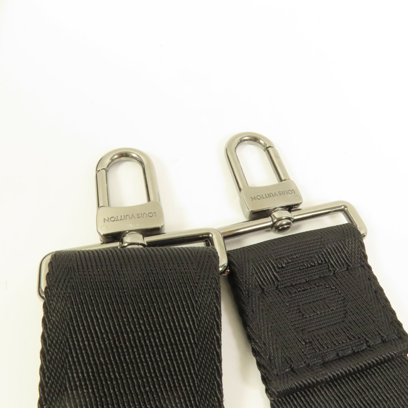 LOUIS VUITTON Monogram Eclipse Gaston銀扣肩背袋-7