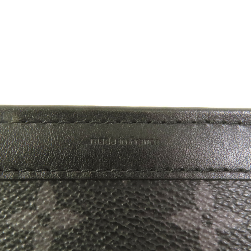 LOUIS VUITTON Monogram Eclipse Gaston銀扣肩背袋-9