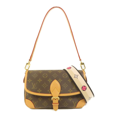 LOUIS VUITTON Monogram Diane金扣手挽肩背兩用袋