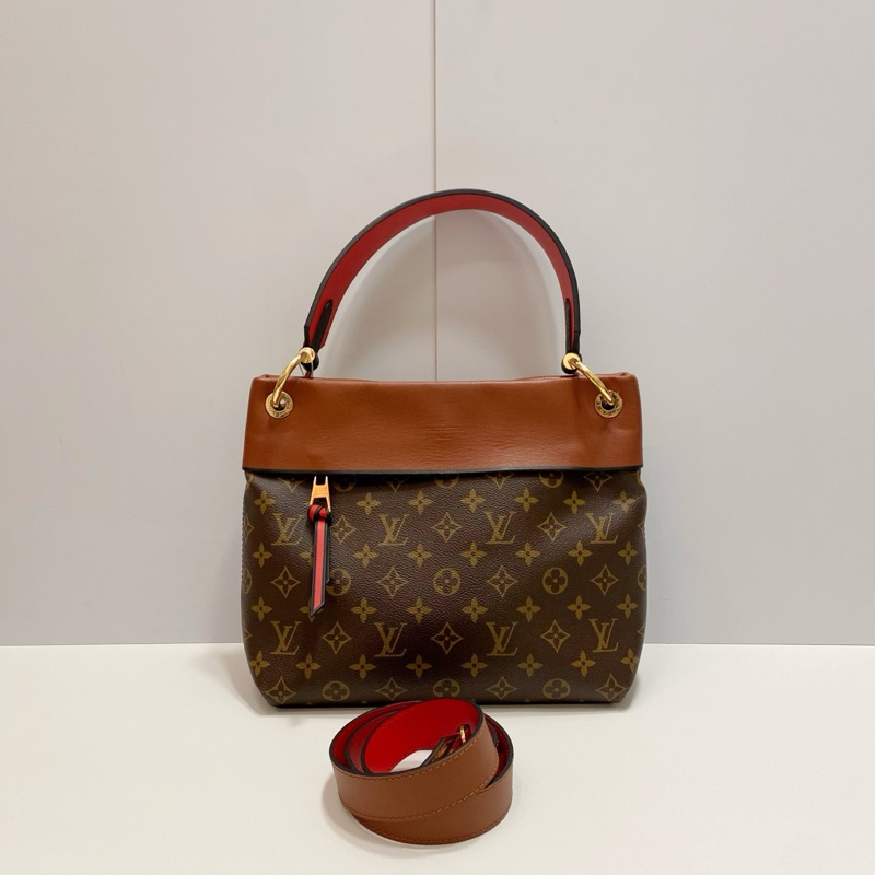 LV路易威登 杜樂麗花園系列手提單肩斜挎包 有肩帶 尺寸27:26:13-0