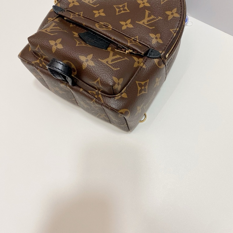 99新Lv路易威登 mini雙肩包 經典老花mini小書包 新款 芯片款 尺寸:17x22x10cm 附件:塵袋-4