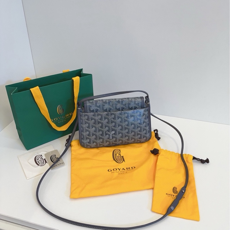 【99新🆕】Goyard plumet woc 灰色 信封包 斜挎包-1