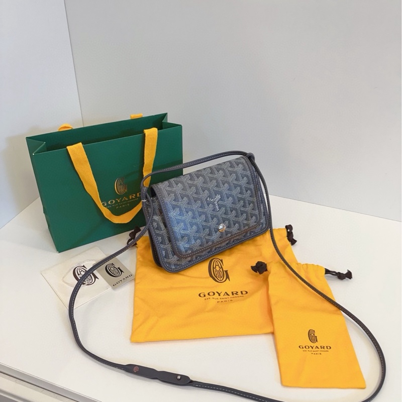 【99新🆕】Goyard plumet woc 灰色 信封包 斜挎包-2