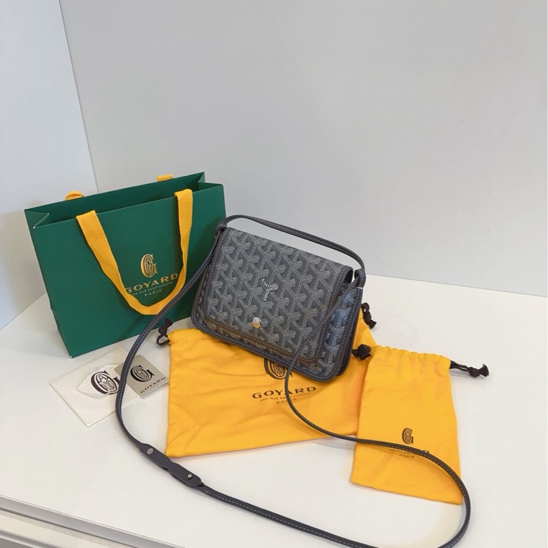 【99新🆕】Goyard plumet woc 灰色 信封包 斜挎包-3