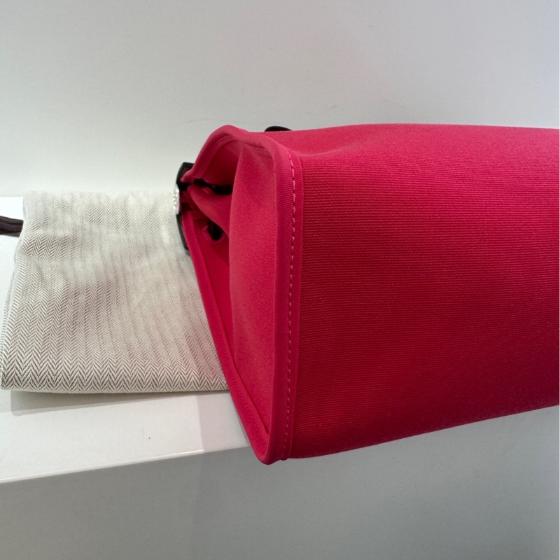 Hermes 愛馬仕 herbag31 墨西哥粉拼黑銀扣 尺寸31*25*11cm-5