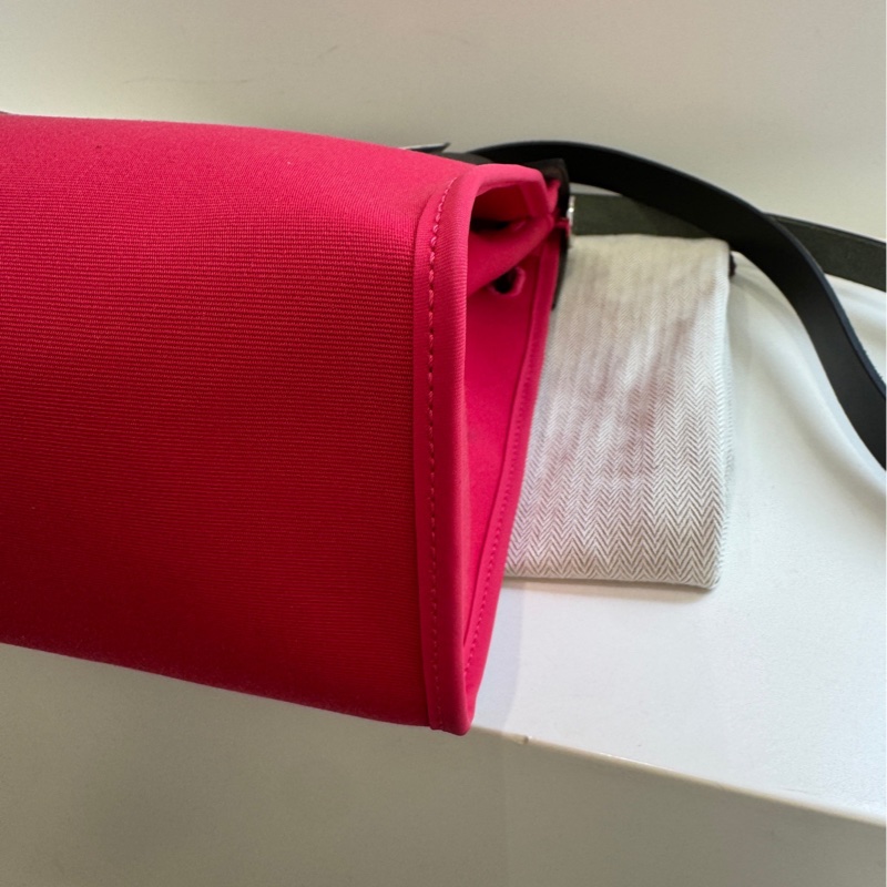 Hermes 愛馬仕 herbag31 墨西哥粉拼黑銀扣 尺寸31*25*11cm-6