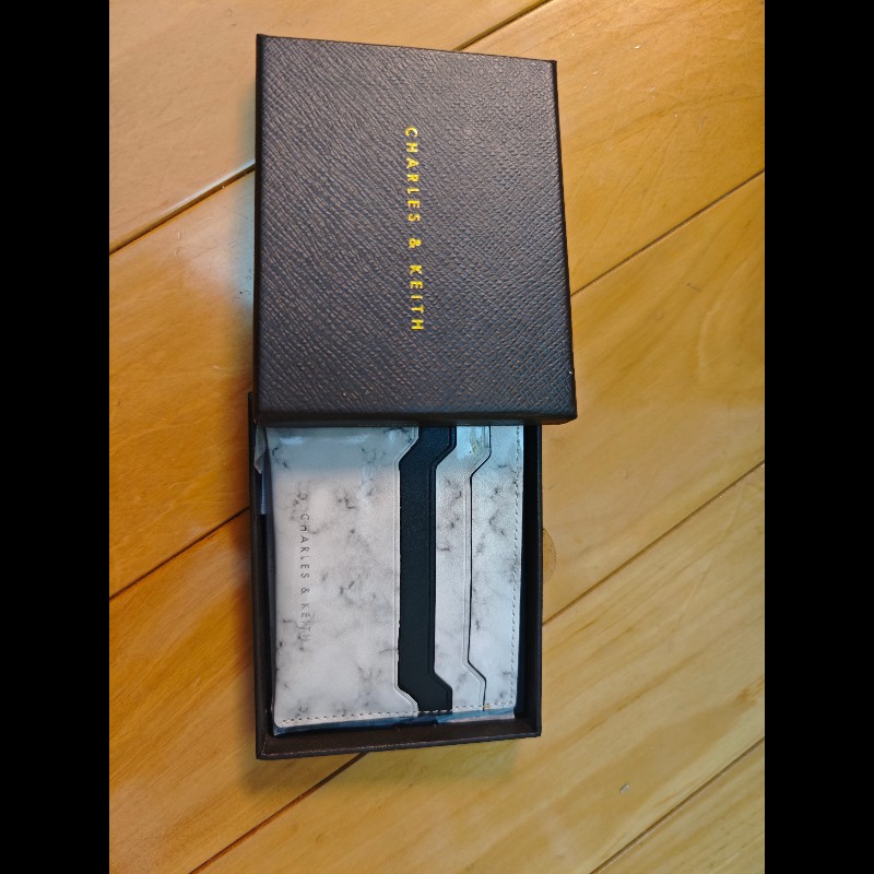 Charles&keith 大理石紋卡夾-1