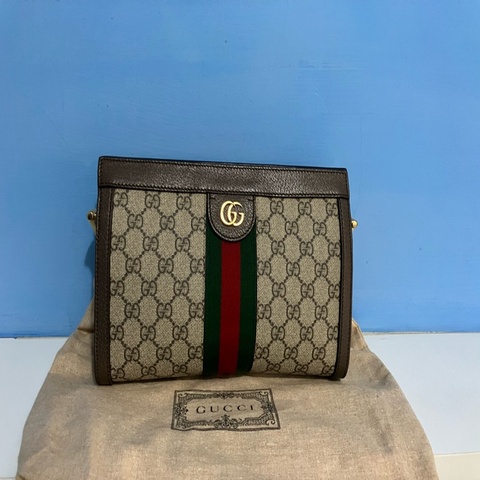 GUCCI Ophidia 鏈條包 夾子包