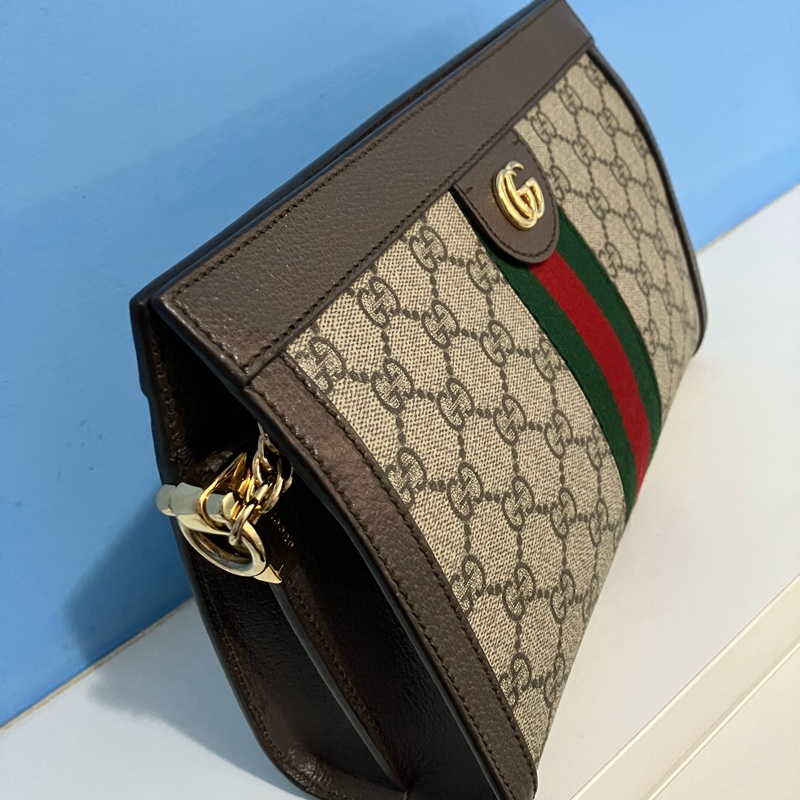 GUCCI Ophidia 鏈條包 夾子包-1