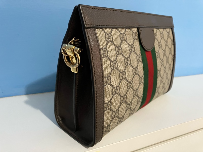 GUCCI Ophidia 鏈條包 夾子包-2
