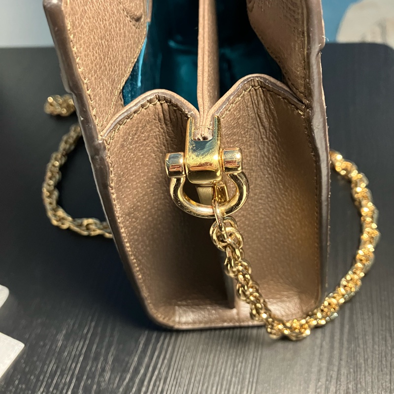 GUCCI Ophidia 鏈條包 夾子包-10