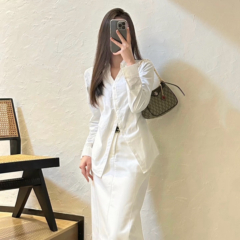 Gucci/古馳 新款ophidia腋下包,23年購入,新款雙G拉鍊,雙肩帶尺寸:25x15.5x6 附件:塵袋 23年-7