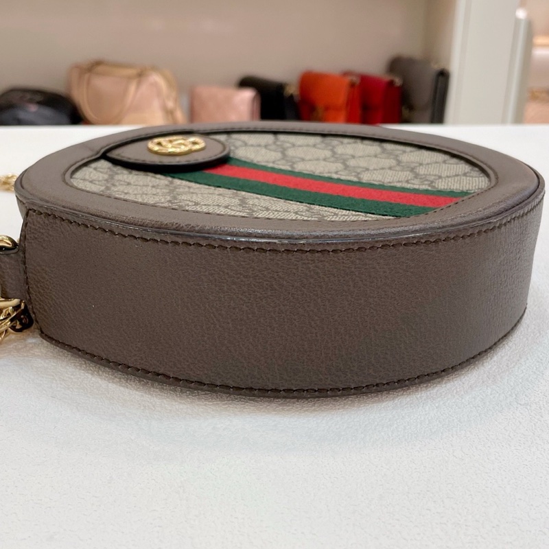 Gucci 古馳 經典ophidia圓餅 尺寸：18*4.5*18cm （無附件-2
