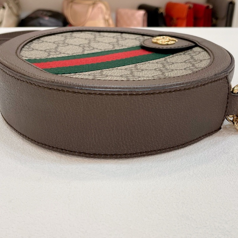 Gucci 古馳 經典ophidia圓餅 尺寸：18*4.5*18cm （無附件-3