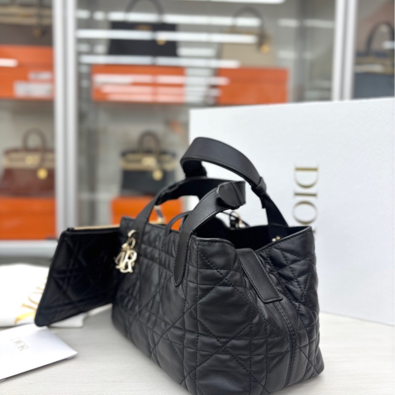 【99新】 Dior 黑金小號 small toujours土著 手提包-1