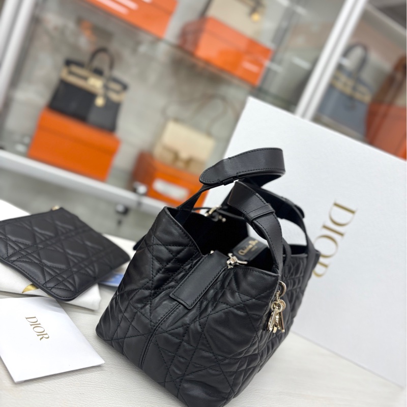 【99新】 Dior 黑金小號 small toujours土著 手提包-2