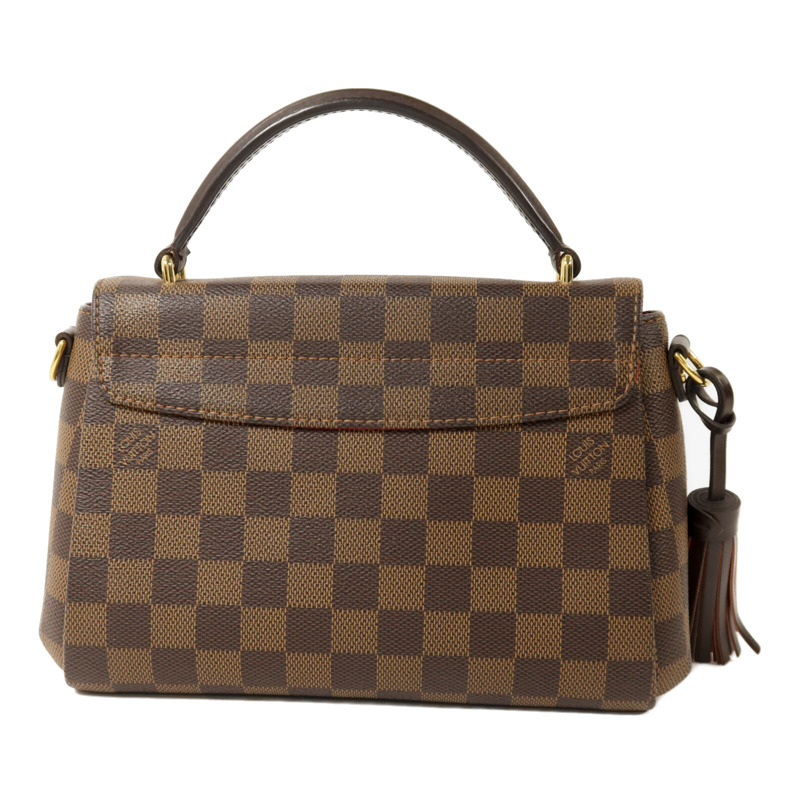 LOUIS VUITTON Damier Croisette金扣手挽肩背兩用袋-1
