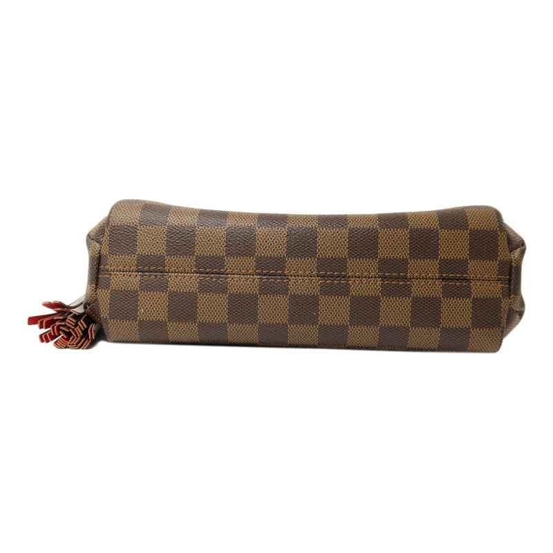 LOUIS VUITTON Damier Croisette金扣手挽肩背兩用袋-3