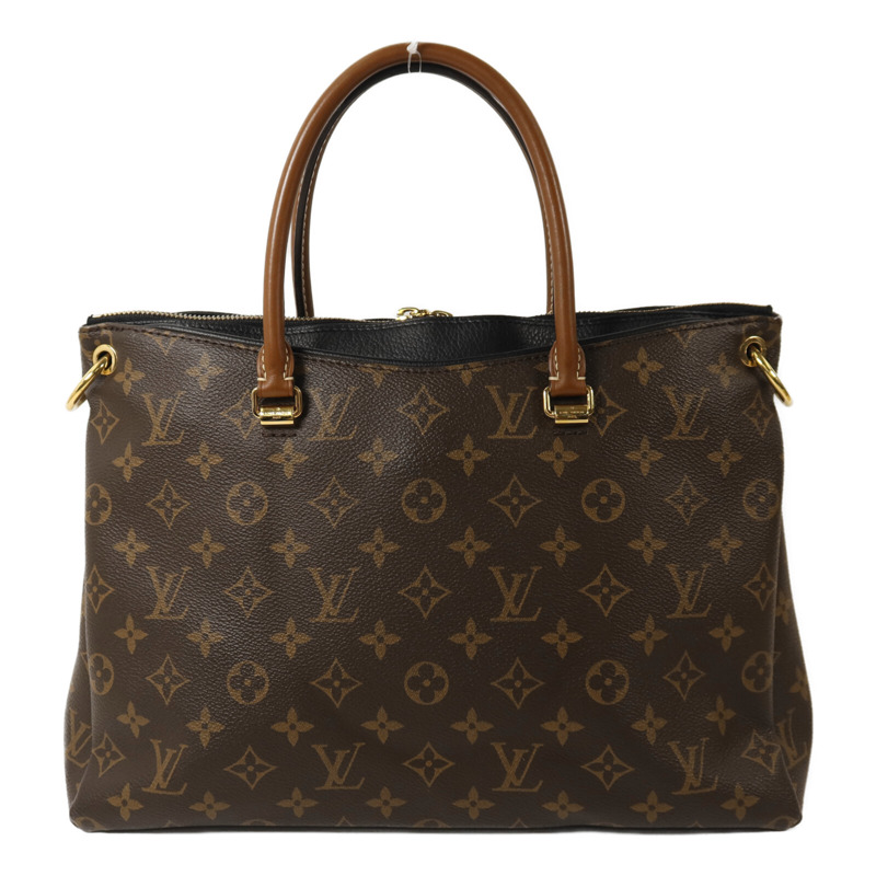 LOUIS VUITTON Monogram Palas MM金扣肩背袋-1