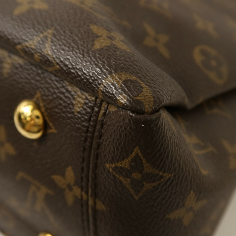 LOUIS VUITTON Monogram Palas MM金扣肩背袋-13