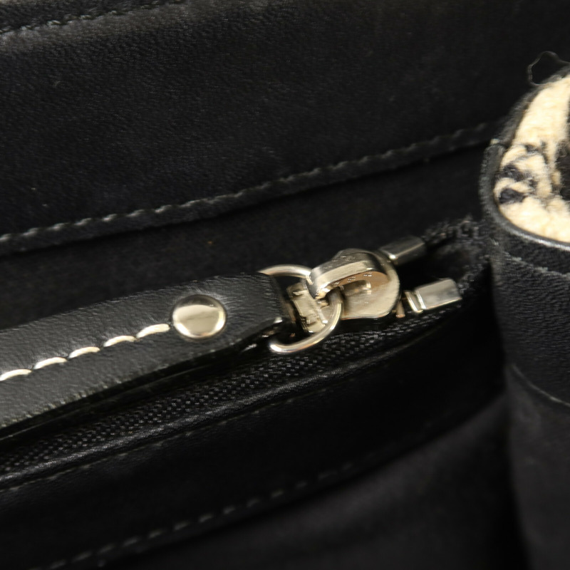 BURBERRY 羊毛Tote Bag銀扣手挽袋-7