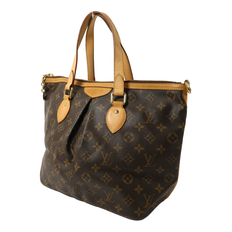 LOUIS VUITTON Monogram Palermo PM金扣手挽肩背兩用袋-2