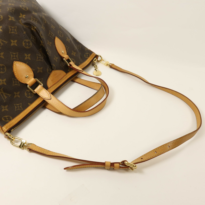 LOUIS VUITTON Monogram Palermo PM金扣手挽肩背兩用袋-7